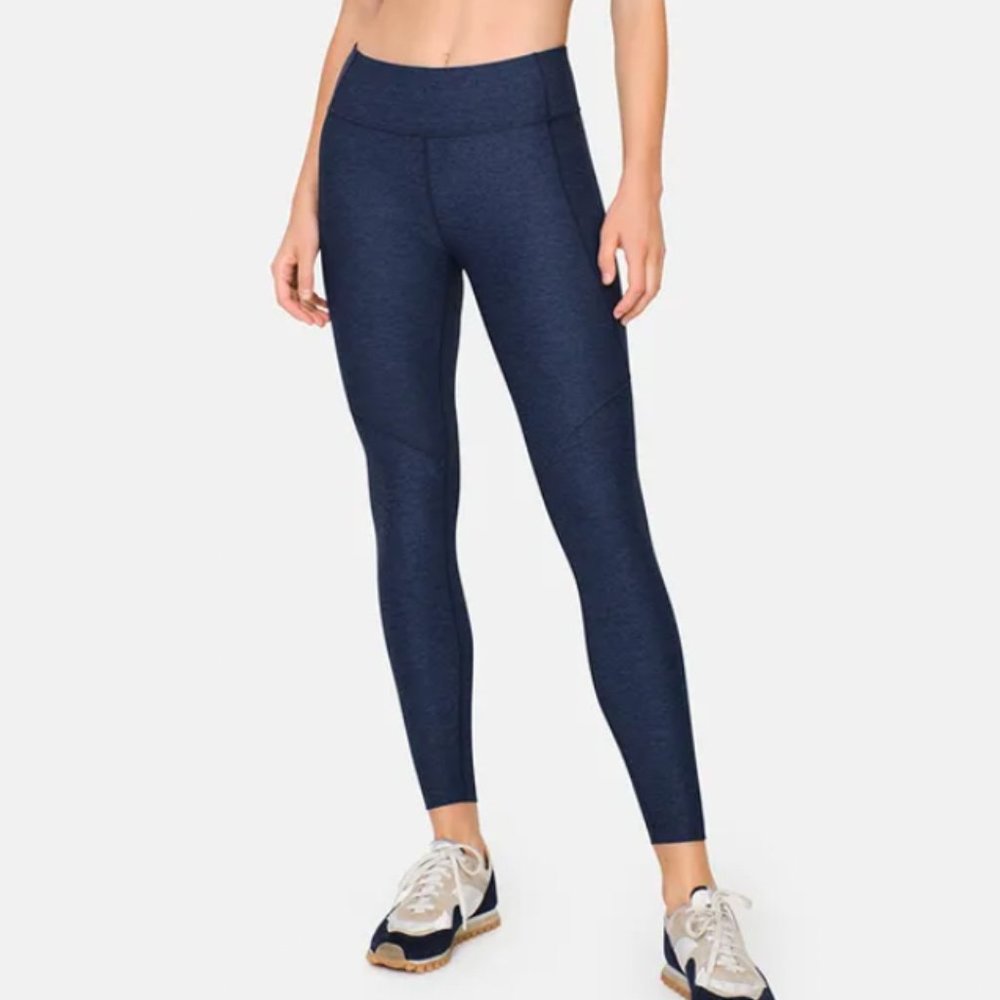 Outdoor Voices Warmup Legging 7/8 in Navy Size Small